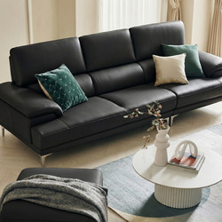 Sofa SANCTUM – Sofa Da Cao Cấp Hiện Đại Tối Ưu Sự Êm Ái