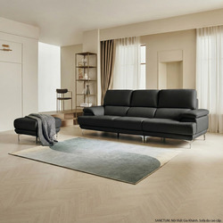 Sofa SANCTUM – Sofa Da Cao Cấp Hiện Đại Tối Ưu Sự Êm Ái