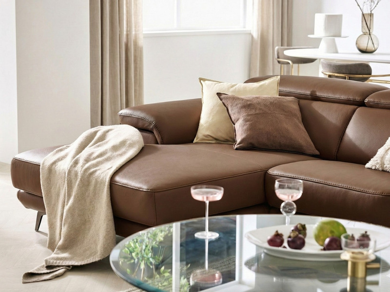 Sofa TEDDY – Sofa Hiện Đại Bọc Da Cao Cấp Thiết Kế Tinh Tế Êm Ái