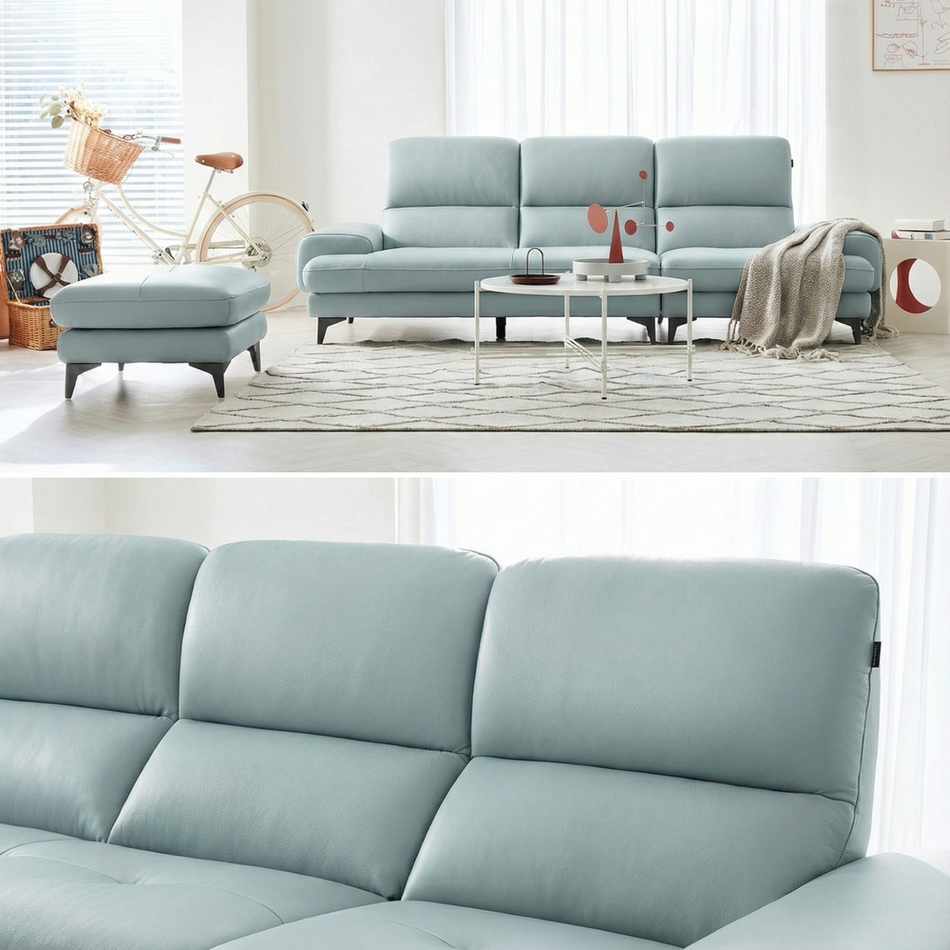 Sofa ZEPHYR – Sofa Da Cao Cấp Hiện Đại Êm Ái Tối Ưu