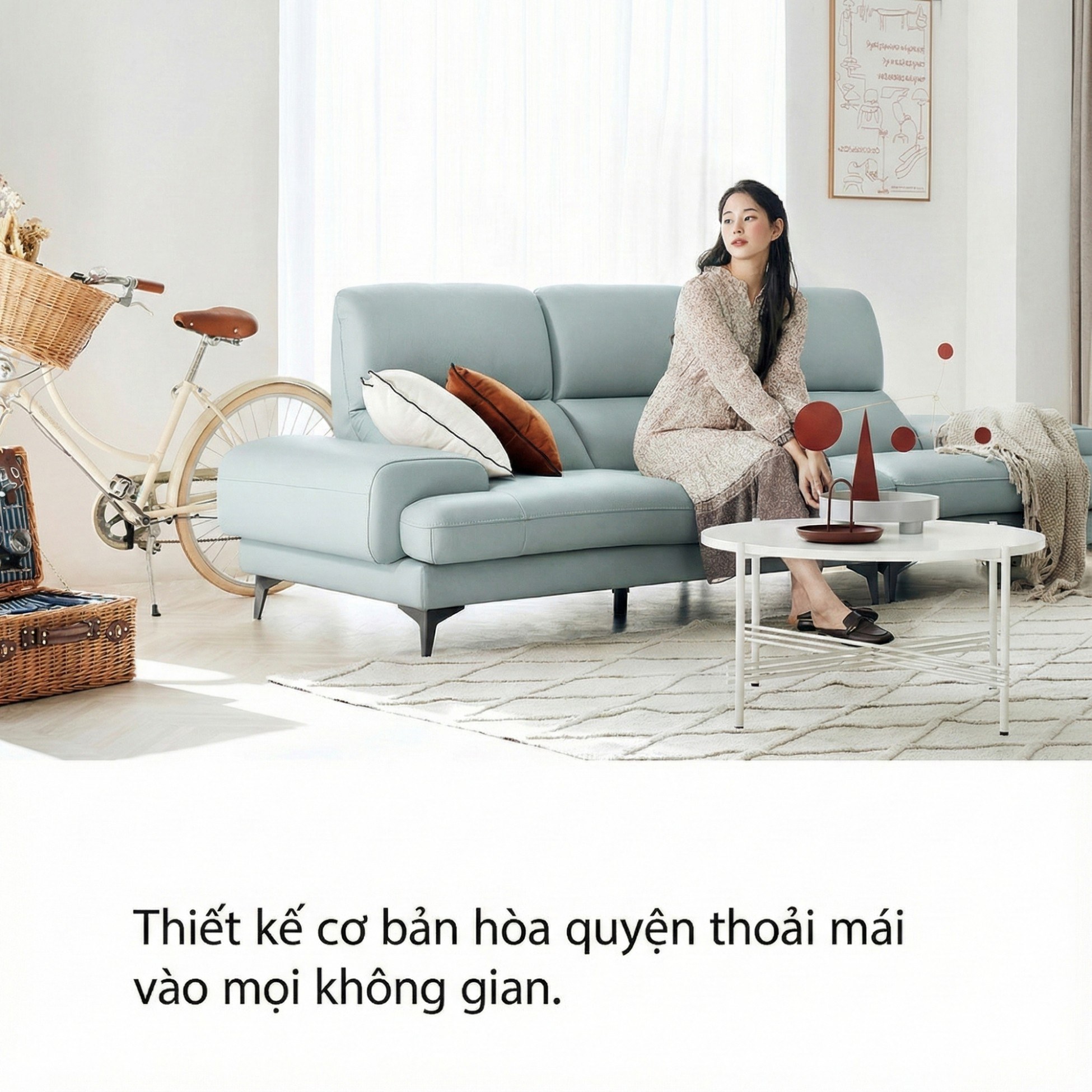 Sofa ZEPHYR – Sofa Da Cao Cấp Hiện Đại Êm Ái Tối Ưu