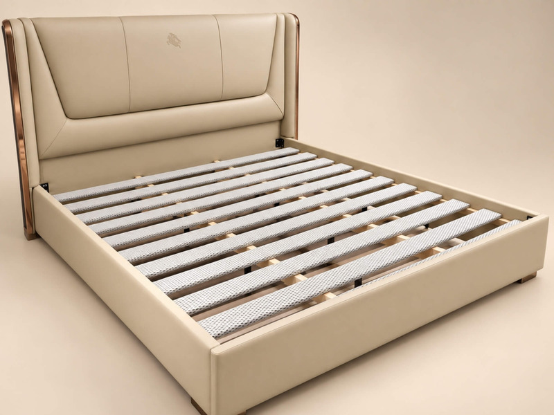 Giường Ngủ MONACO - Giường Bọc Da Luxury Quý Phái GIQF801-18 – ảnh 10