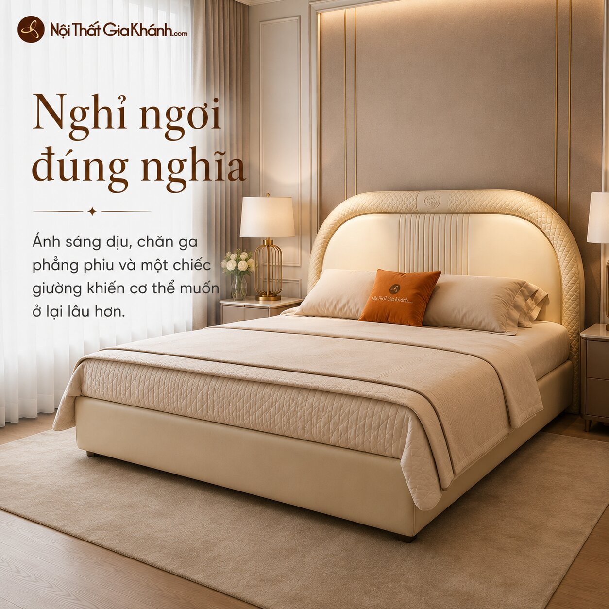 Giường Ngủ Pegasus Luxe