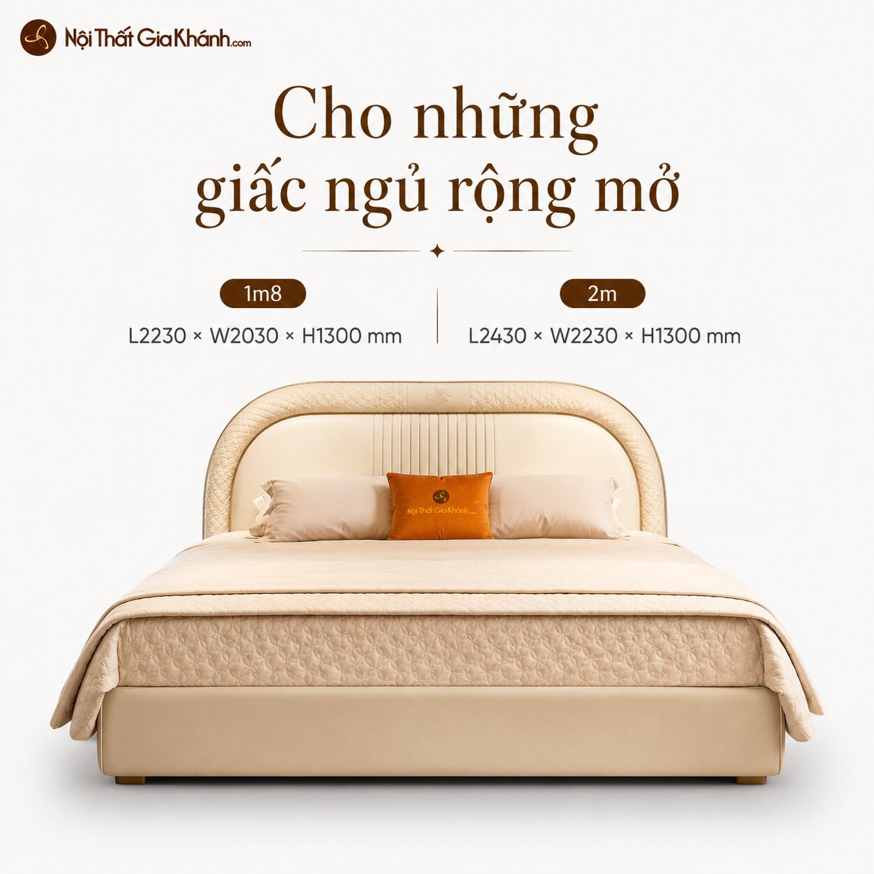 Giường Ngủ Pegasus Luxe