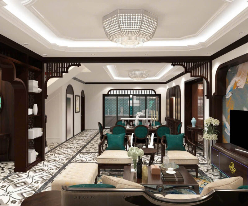 Mẫu thiết kế thi công nội thất trọn gói 2