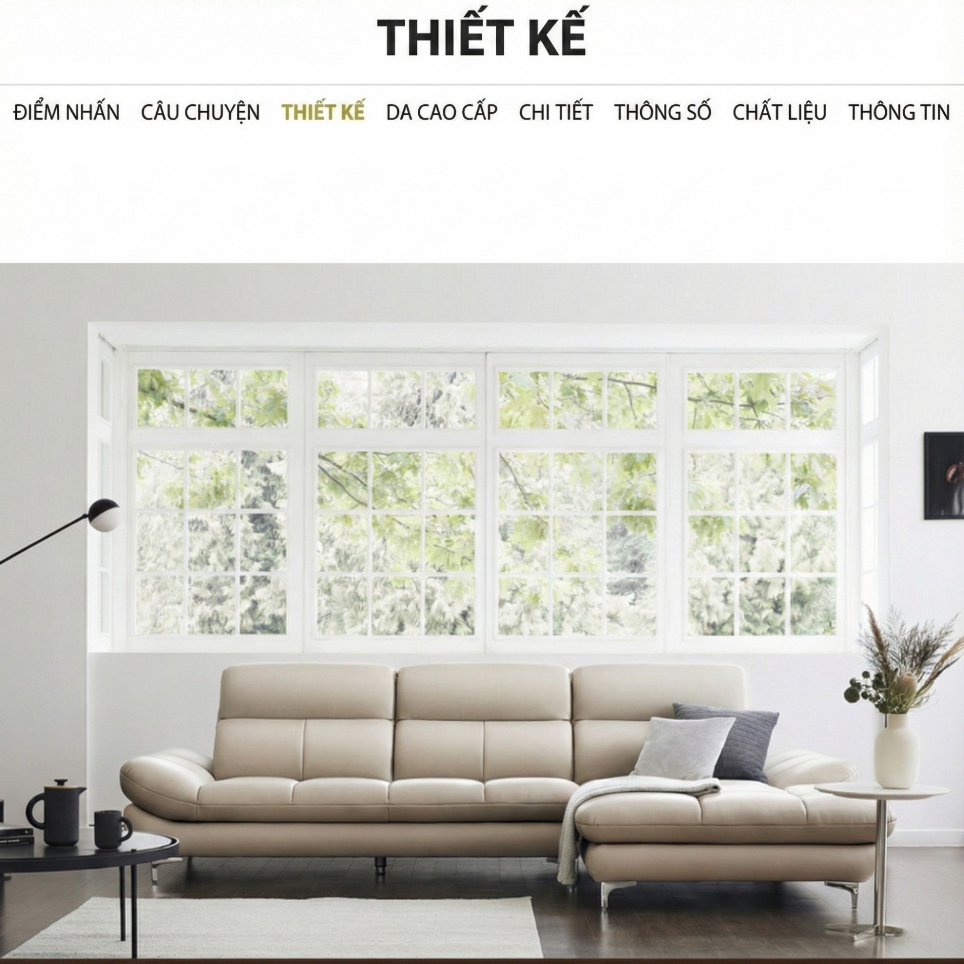 Sofa ASCEND - Sofa Băng Hiện Đại Cho Chủ Nhà Trẻ Trung