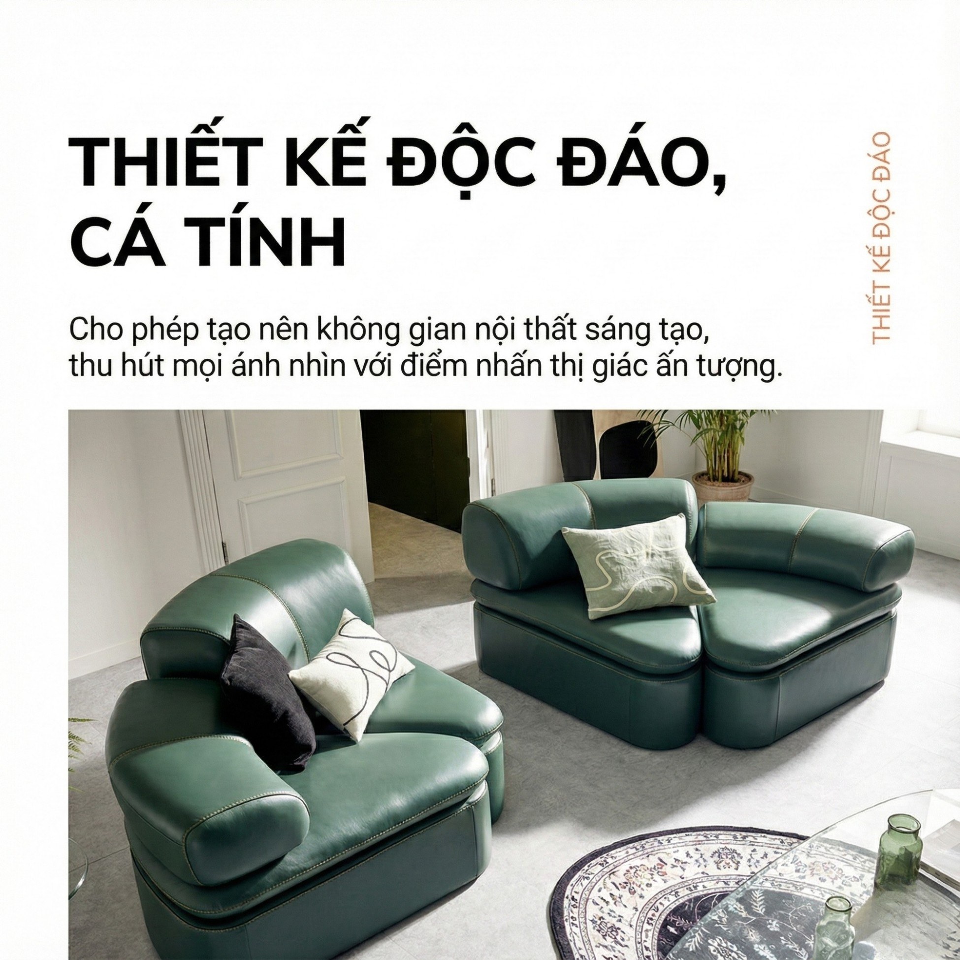 Sofa COZY BLOOM – Sofa Module Tròn Thiết Kế Độc Đáo