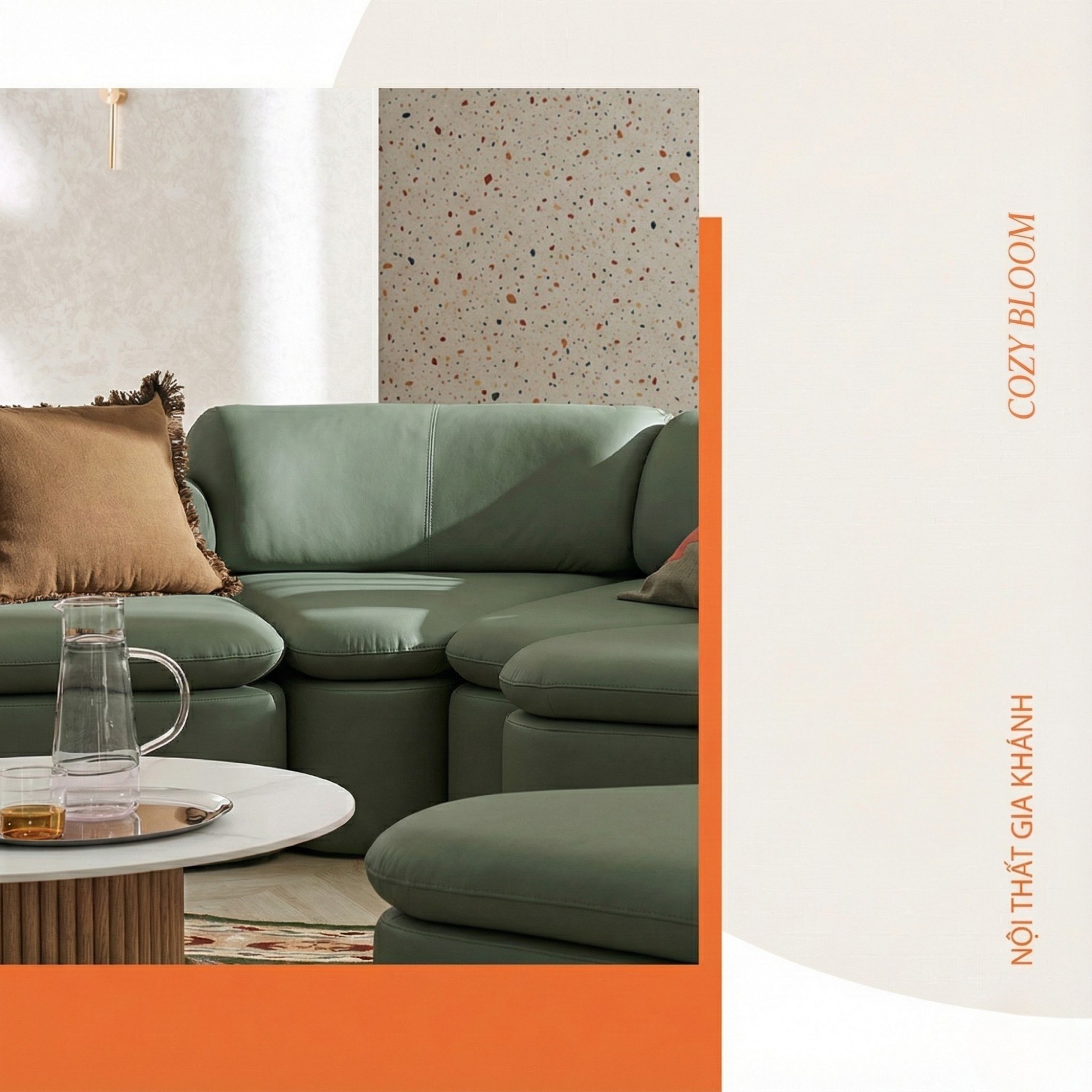Sofa COZY BLOOM – Sofa Module Tròn Thiết Kế Độc Đáo