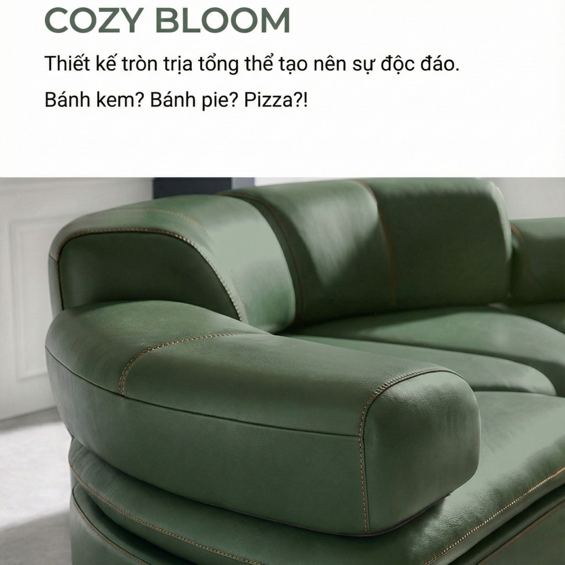 Sofa COZY BLOOM – Sofa Module Tròn Thiết Kế Độc Đáo