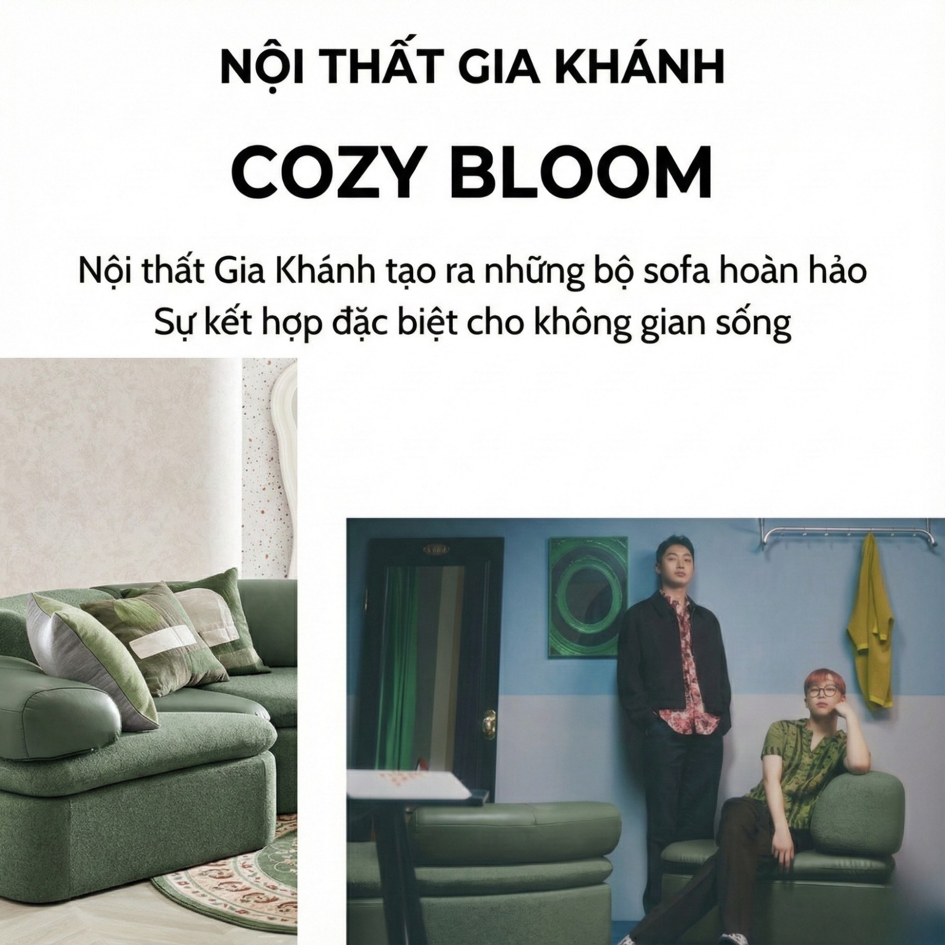 Sofa COZY BLOOM – Sofa Module Tròn Thiết Kế Độc Đáo