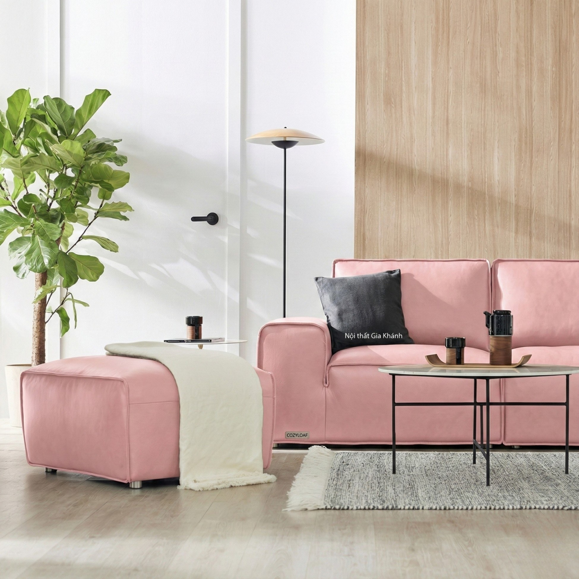 Sofa COZYLOAF – Sofa Da Dáng Băng Hiện Đại Êm Ái Thiết Kế Tối Giản