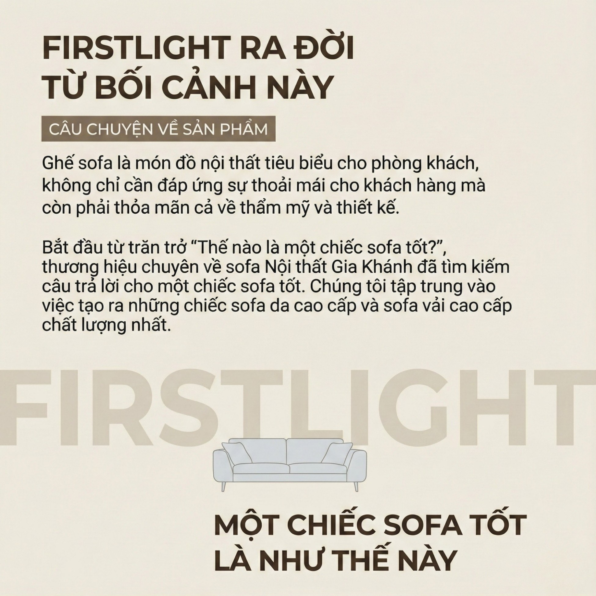 Sofa FIRSTLIGHT - Sofa Băng Bọc Da Cao Cấp Dạng Mô-đun Tùy Chỉnh