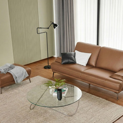 Sofa MILAN - Sofa Da Cao Cấp Hiện Đại Thiết Kế Tối Giản Thoải Mái