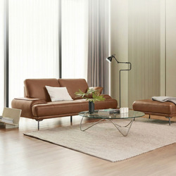 Sofa MILAN - Sofa Da Cao Cấp Hiện Đại Thiết Kế Tối Giản Thoải Mái