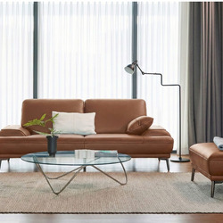Sofa MILAN - Sofa Da Cao Cấp Hiện Đại Thiết Kế Tối Giản Thoải Mái