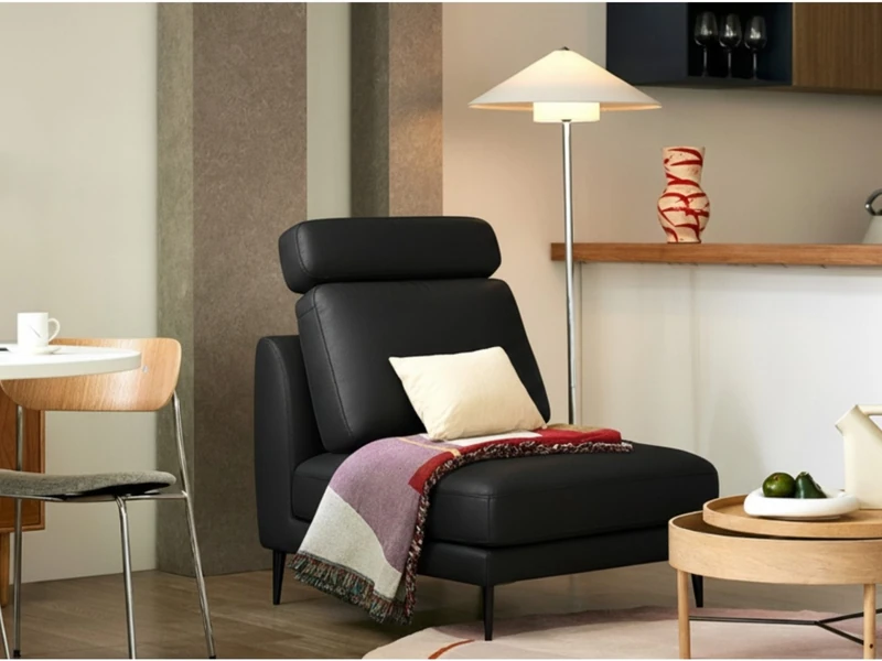 Sofa NEO - Sofa Đơn Bọc Da Kiểu Module Linh Hoạt Cho Phòng Khách Hiện Đại