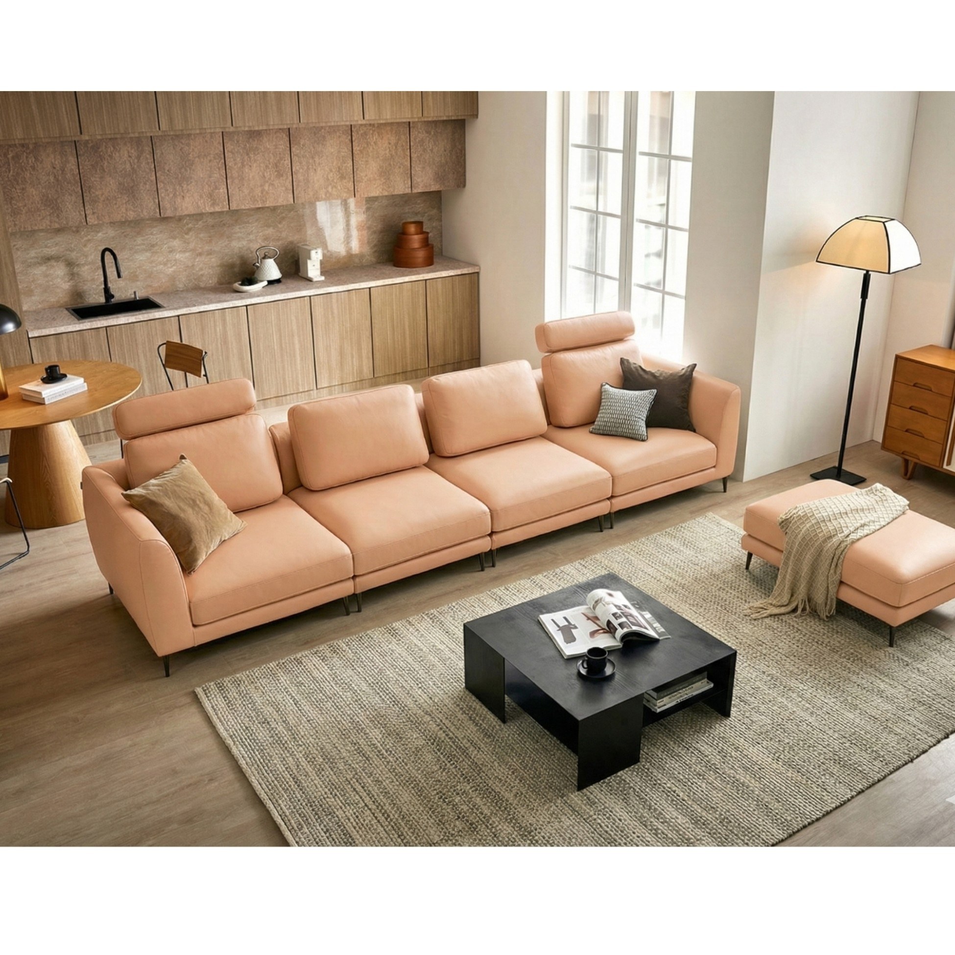 bộ sofa gỗ hiện đại đa dạng mẫu tại showroom Gia Khánh Hà Nội