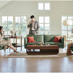 Sofa REFINE – Sofa Da Cao Cấp Ấm Áp Cho Phòng Khách Hiện Đại