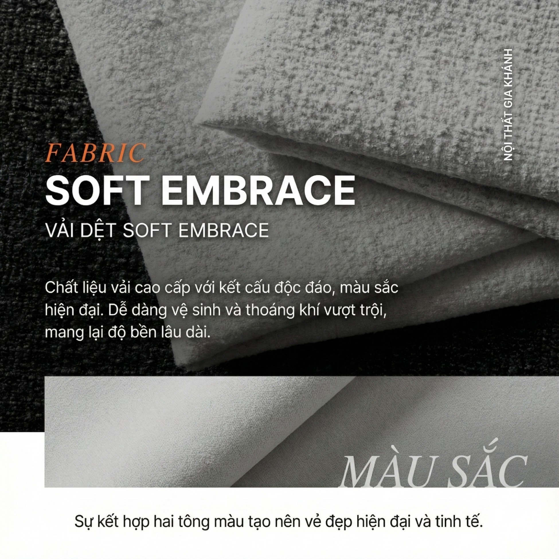 Sofa SOFT EMBRACE – Sofa Hiện Đại Cao Cấp Modular Linh Hoạt Lạ Mắt 