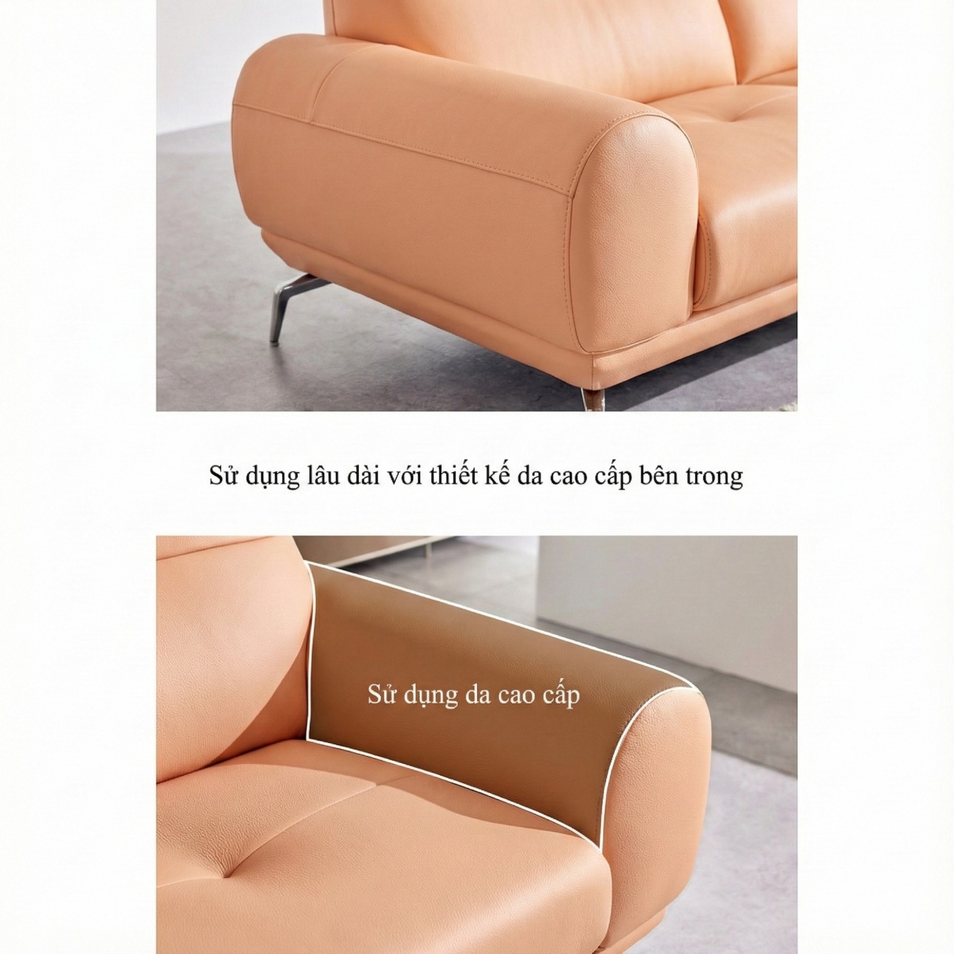 Sofa SOFTDAY – Sofa Da Cao Cấp Hiện Đại Và Trẻ Trung Cho Gia Đình 