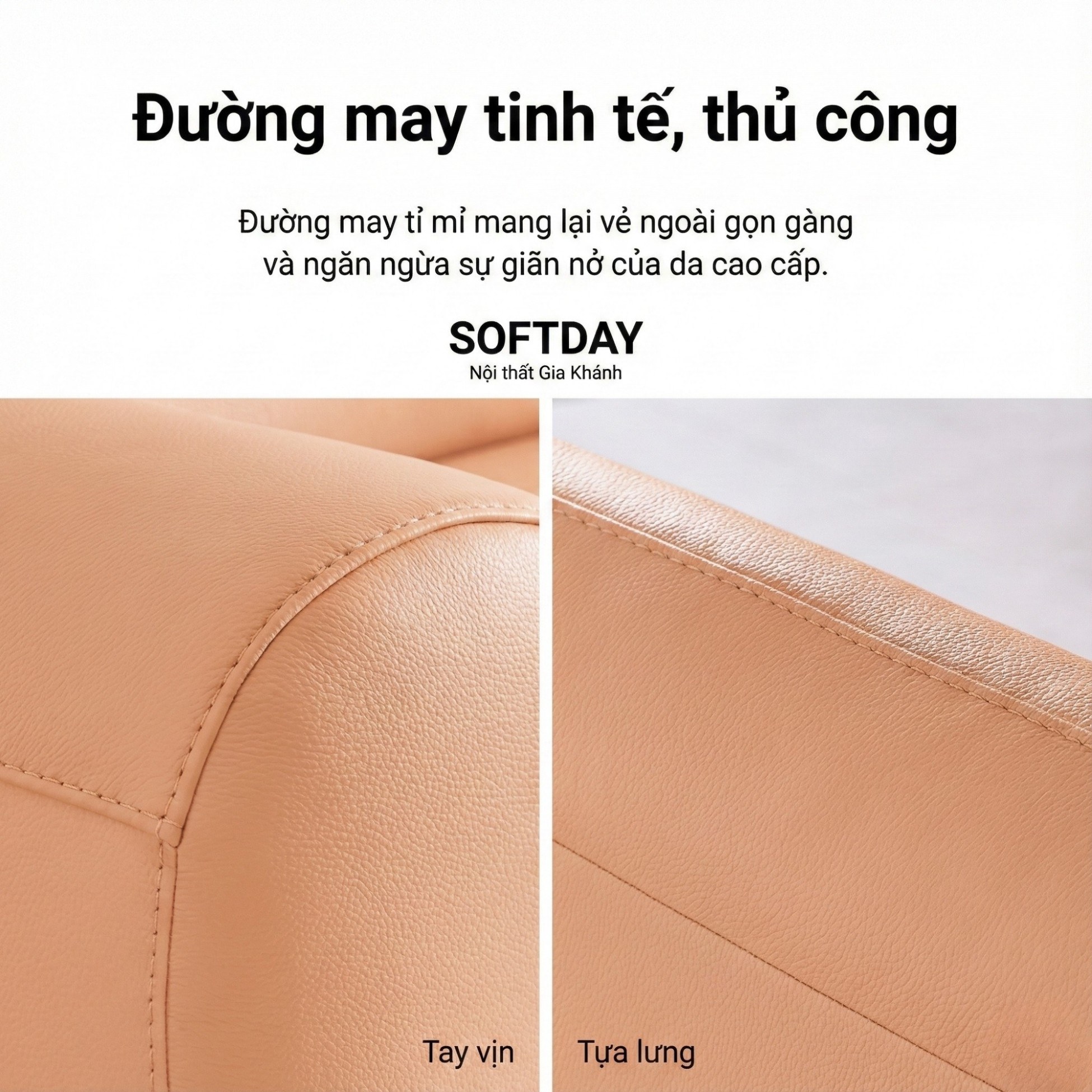 Sofa SOFTDAY – Sofa Da Cao Cấp Hiện Đại Và Trẻ Trung Cho Gia Đình 