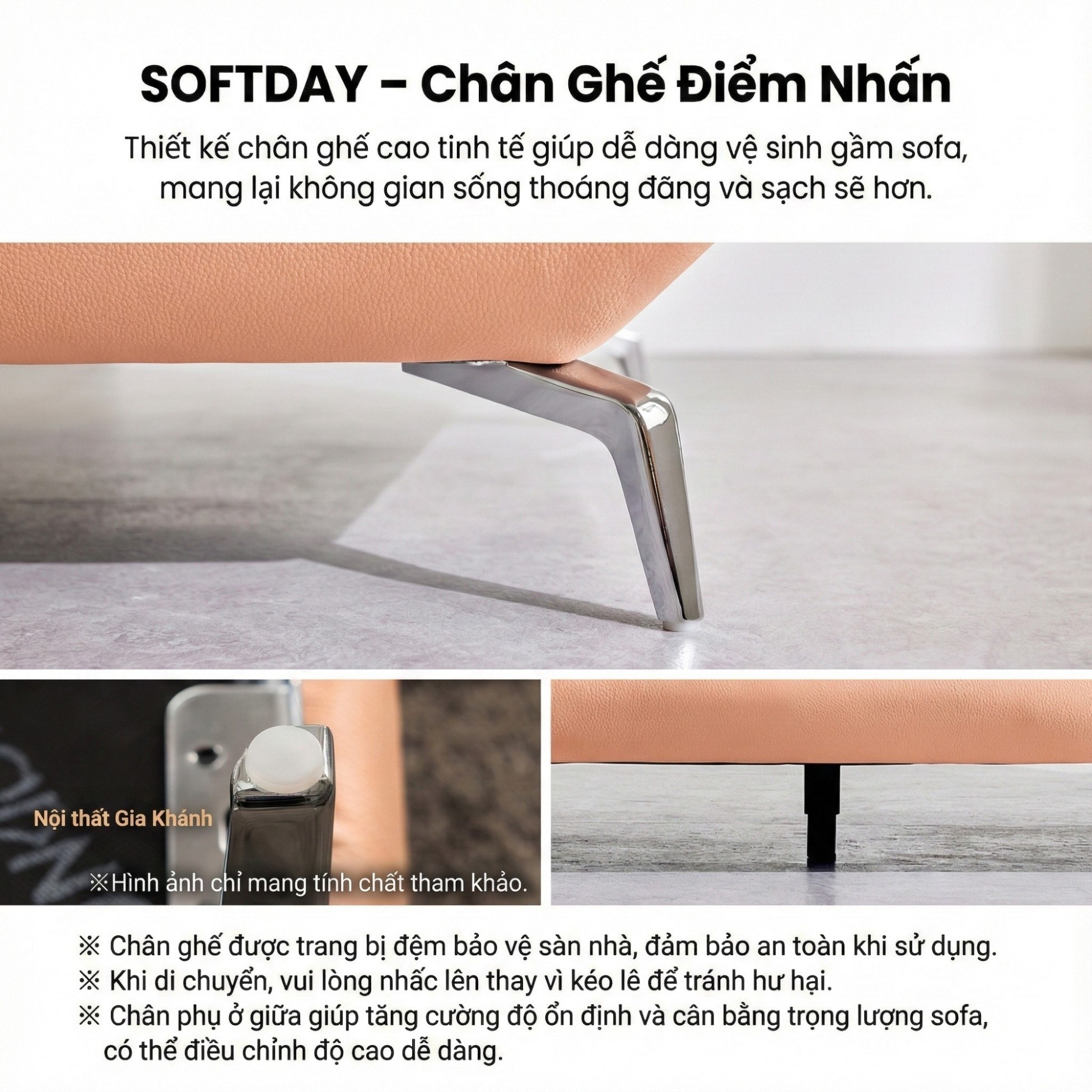 Sofa SOFTDAY – Sofa Da Cao Cấp Hiện Đại Và Trẻ Trung Cho Gia Đình 