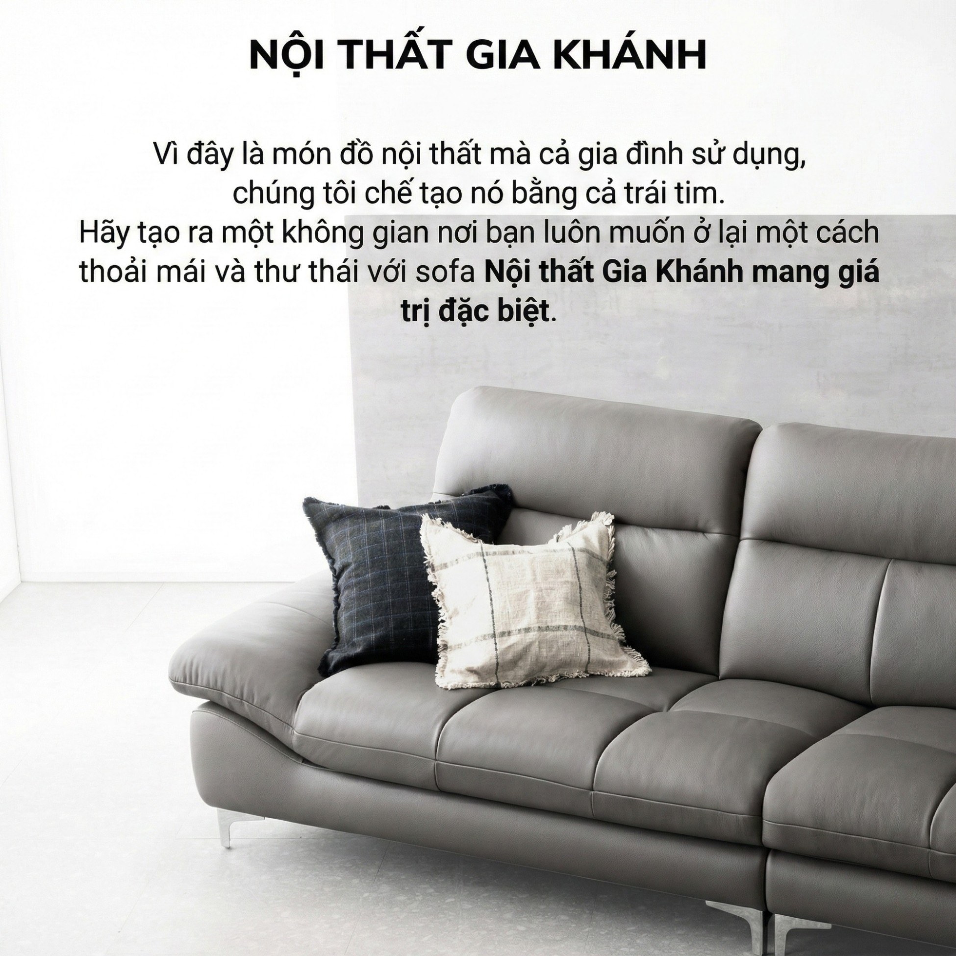 sofa evanel Sofa bọc da hiện đại cao cấp