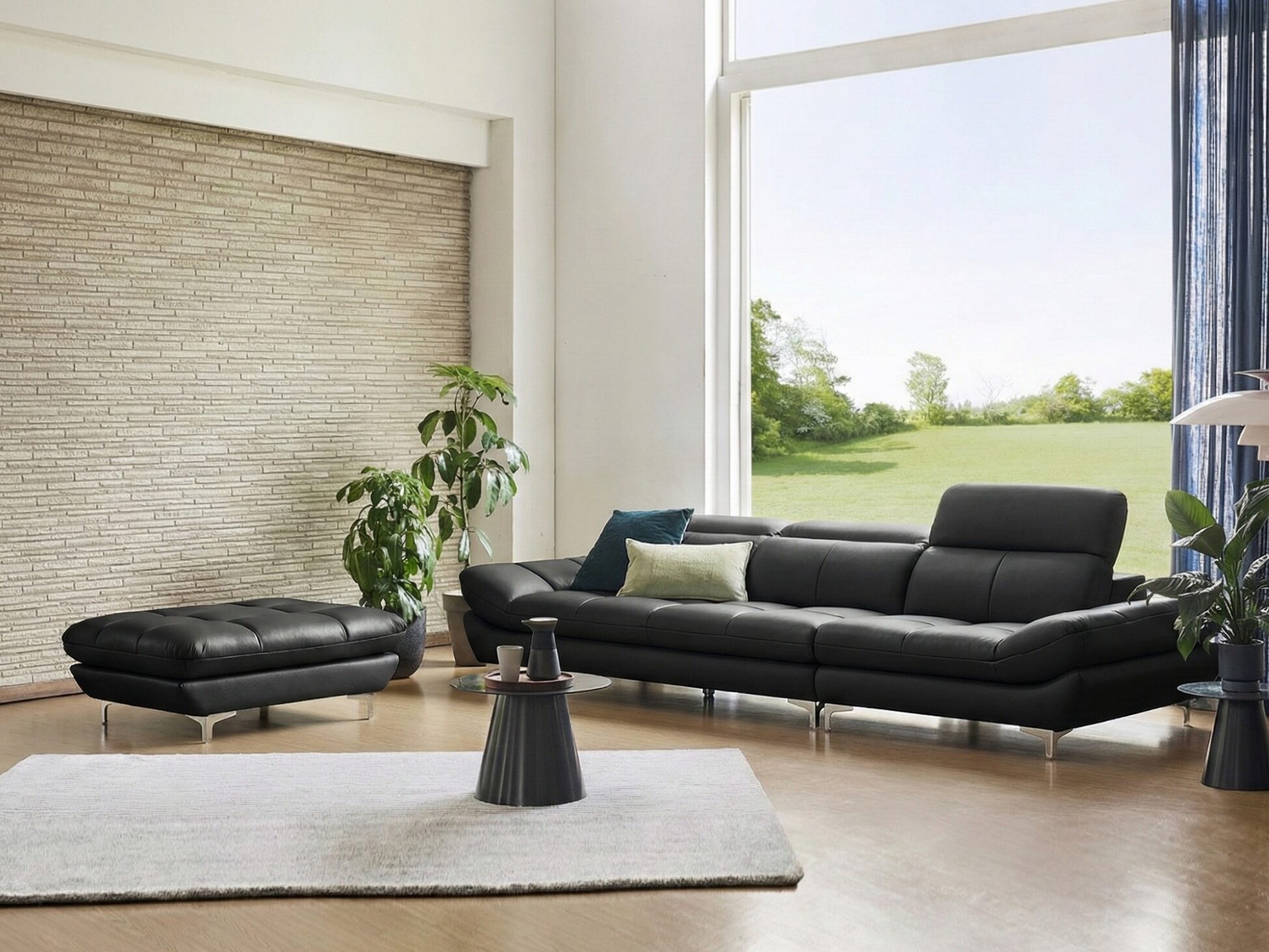 Sofa Evolve Sofa Hien Dai Boc Da Ntgk 1 – Nội Thất Gia Khánh