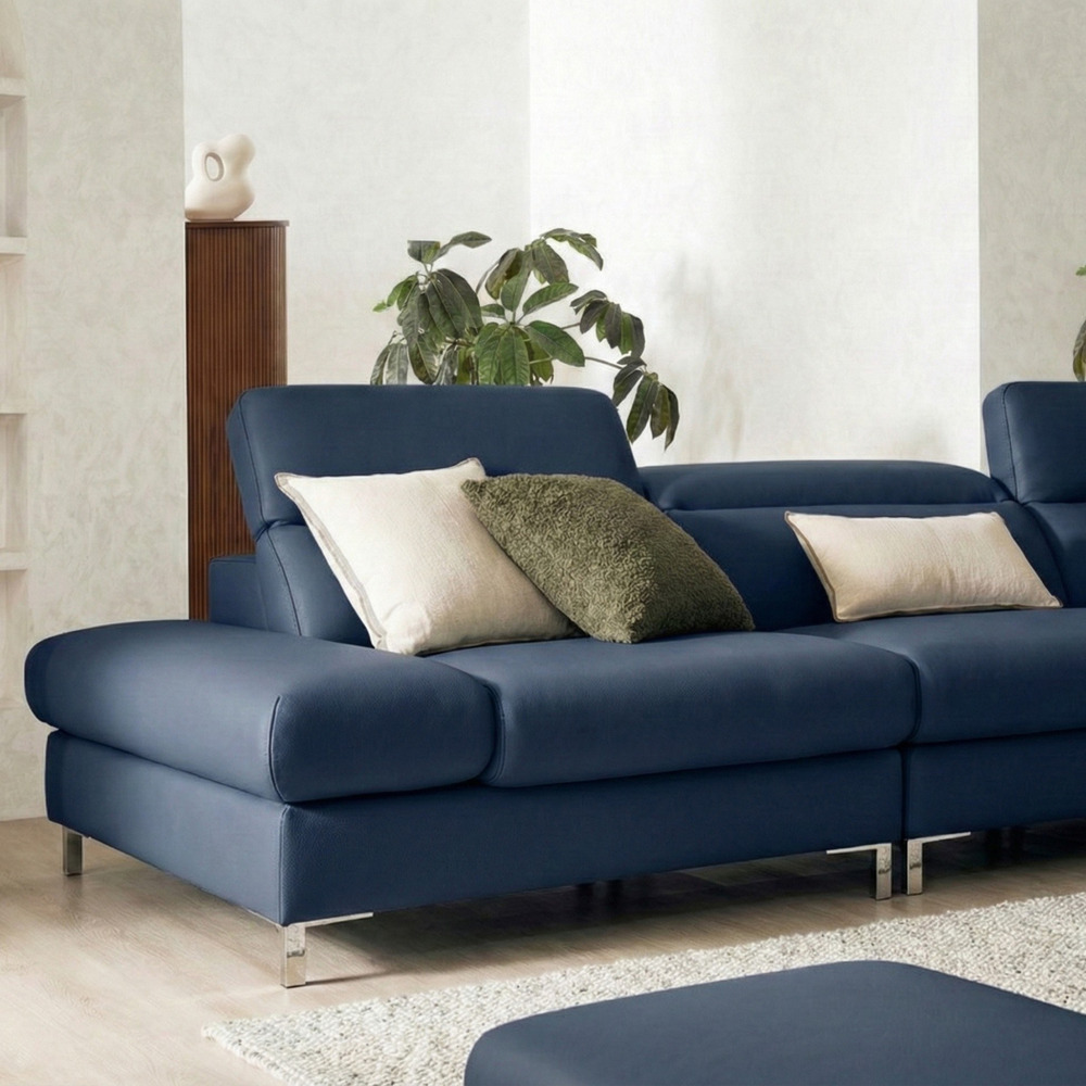 Sofa SERENE - Sofa Da Hiện Đại Đầy Đỉnh Cao Cho Sự Êm Ái (Hàng Order)