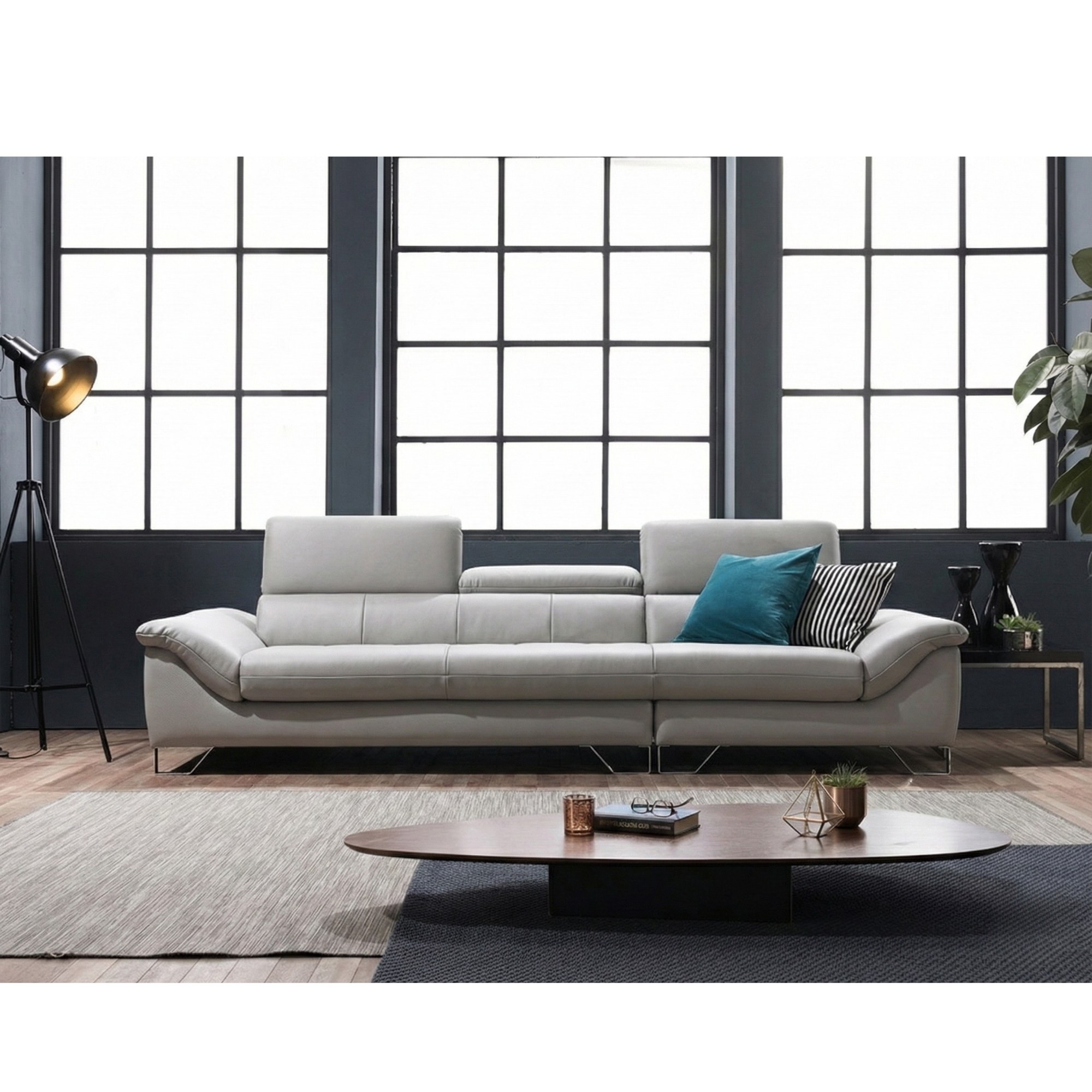 sofa hiện đại bọc da haven