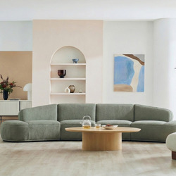 Sofa HOMELY – Sofa Da Hiện Đại Cao Cấp Dáng Mở Thiết Kế Ấm Cúng