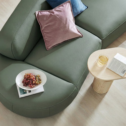 Sofa HOMELY – Sofa Da Hiện Đại Cao Cấp Dáng Mở Thiết Kế Ấm Cúng