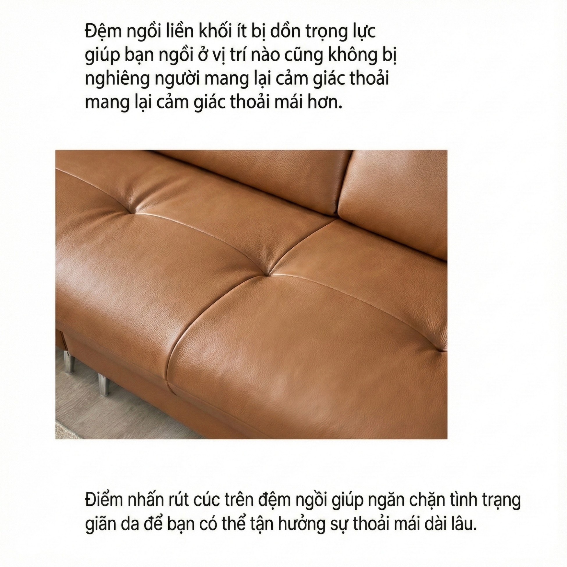 Sofa Ravell - Sofa Da Hiện Đại Cao Cấp Cho Phòng Khách