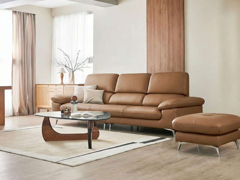 Sofa Ravell - Sofa Da Hiện Đại Cao Cấp Cho Phòng Khách