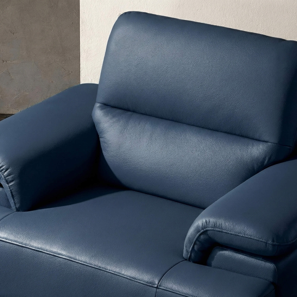 Sofa ALINA - Sofa Đơn Thư Giãn Bọc Da Cao Cấp Sang Trọng