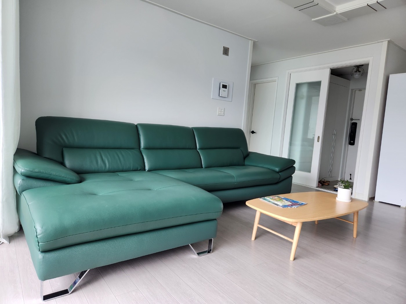 Sofa ARLO - Sofa Da Cao Cấp Góc Chữ L Hiện Đại Đệm Ngồi Êm Ái
