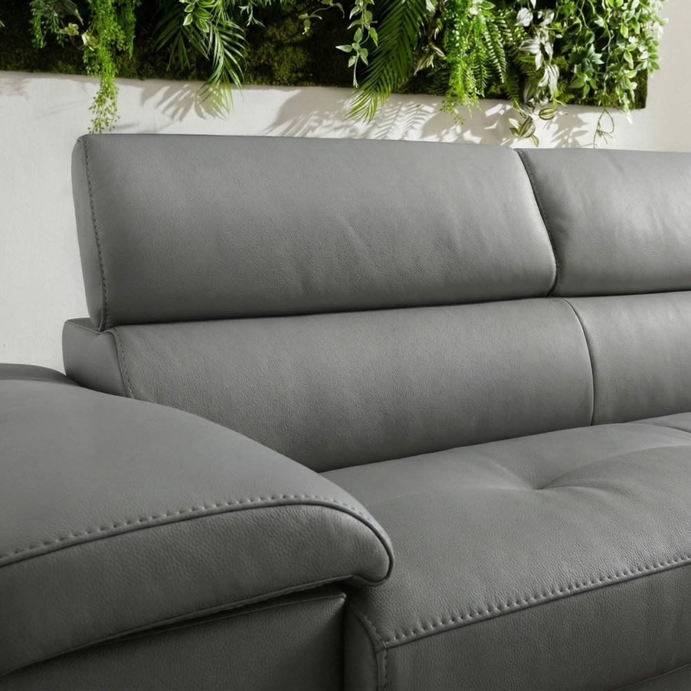 Sofa BRIO – Sofa Da Dáng Văng Hiện Đại Đa Chức Năng Tựa Đầu Điều Chỉnh