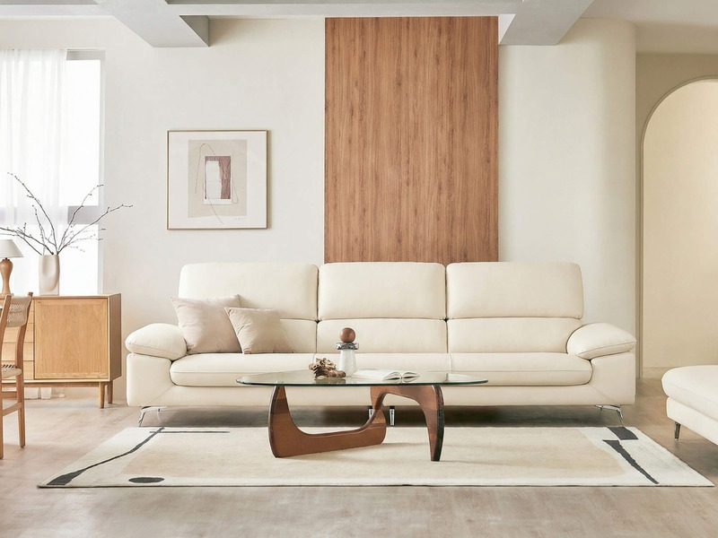Sofa COMFORA - Sofa Băng Cao Cấp Tinh Tế Tay Vịn Thấp Thoải Mái