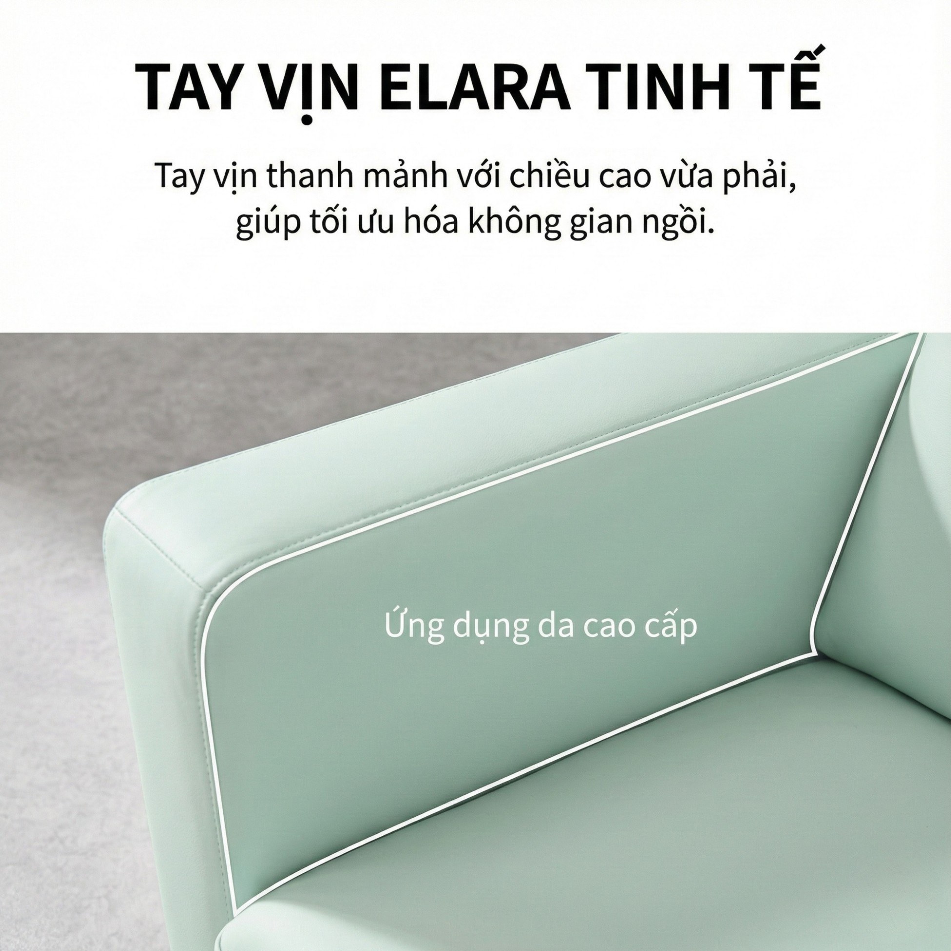 Sofa ELARA - Sofa Hiện Đại Kiểu Dáng Retro Cao Cấp Đem Lại Cảm Giác Thoải Mái