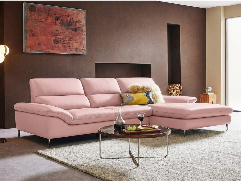 Sofa ESTEL – Sofa Góc Bọc Da Cao Cấp Hiện Đại Và Êm Ái