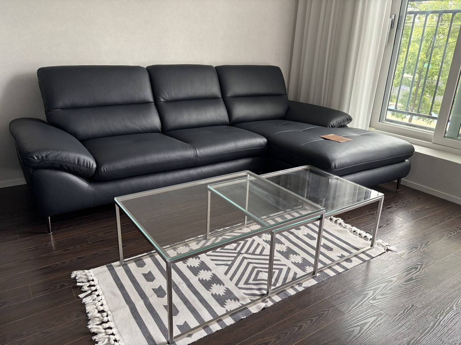 Sofa ESTEL – Sofa Góc Bọc Da Cao Cấp Hiện Đại Và Êm Ái