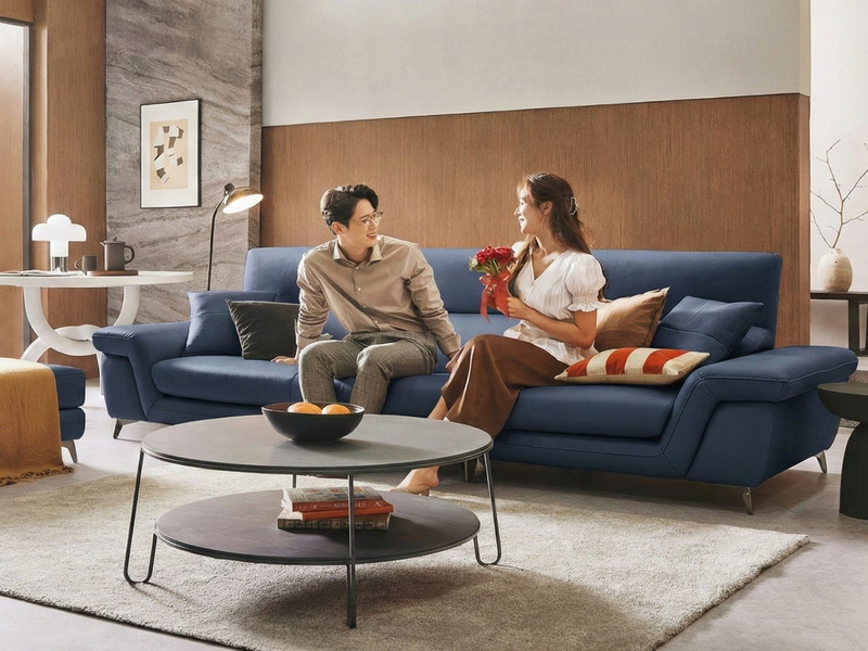 Sofa FLOWEN – Sofa Băng Hiện Đại 4 Chỗ Bọc Da Cao Cấp Êm Ái Thoải Mái