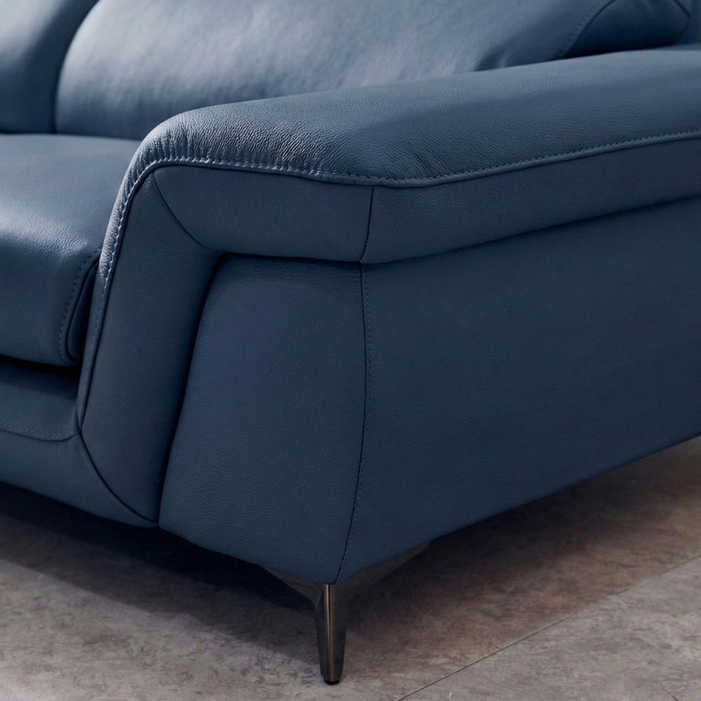 Sofa FLOWEN – Sofa Băng Hiện Đại 4 Chỗ Bọc Da Cao Cấp Êm Ái Thoải Mái