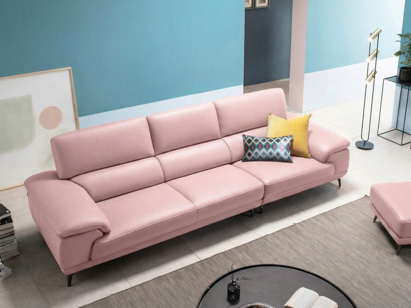 Sofa FURNISH - Sofa Băng Bọc Da Thiết Kế Tinh Tế Cho Phòng Khách Tối Giản