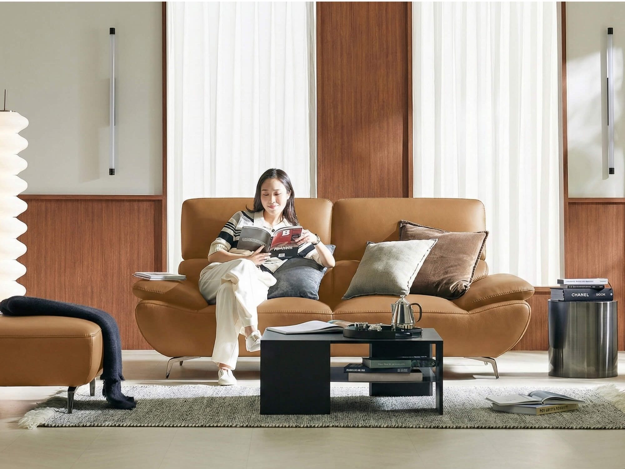 Sofa GARDENIA – Sofa Băng 2 Chỗ Nhỏ Gọn Cho Phòng Khách Mini (Hàng Order)