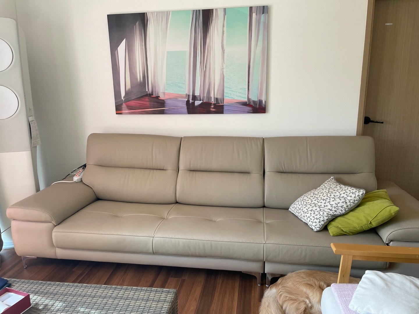 Sofa HOMYN - Sofa Băng Bắc Âu Bọc Da Cao Cấp Tối Giản