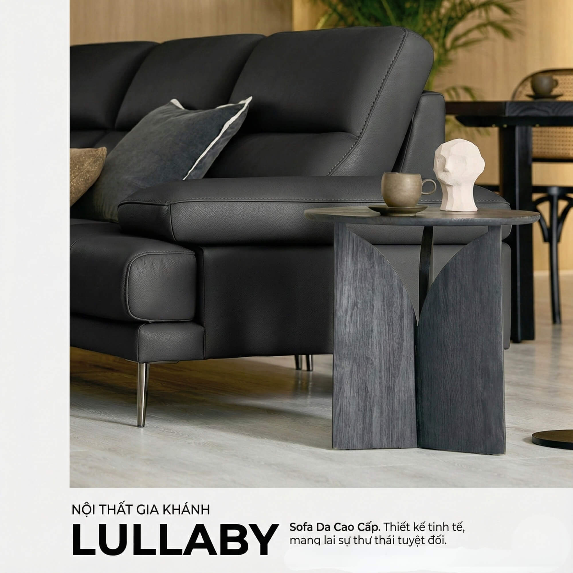 Sofa LULLABY - Sofa Băng Hiện Đại Thiết Kế Tay Bệt Nghỉ Ngơi 