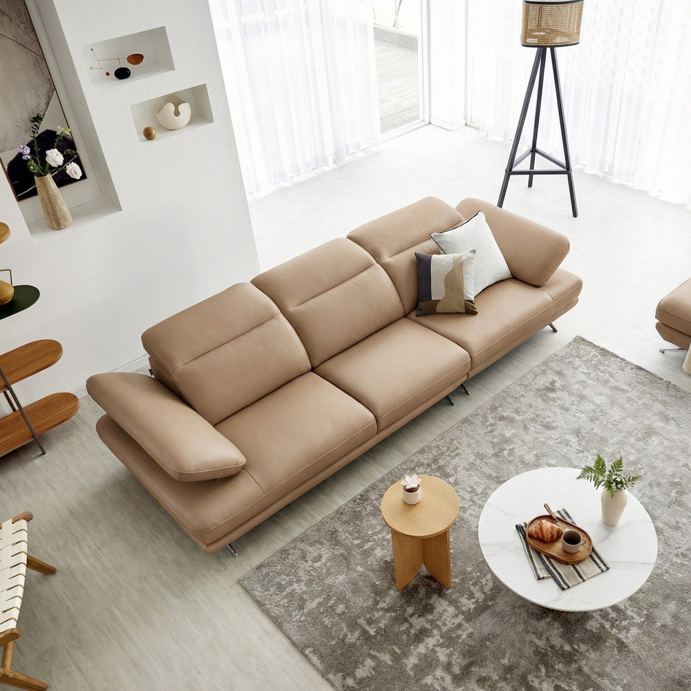 Sofa LUXREST – Sofa Da Dáng Văng Nghỉ Ngơi Êm Ái Cho Không Gian Sống Hiện Đại