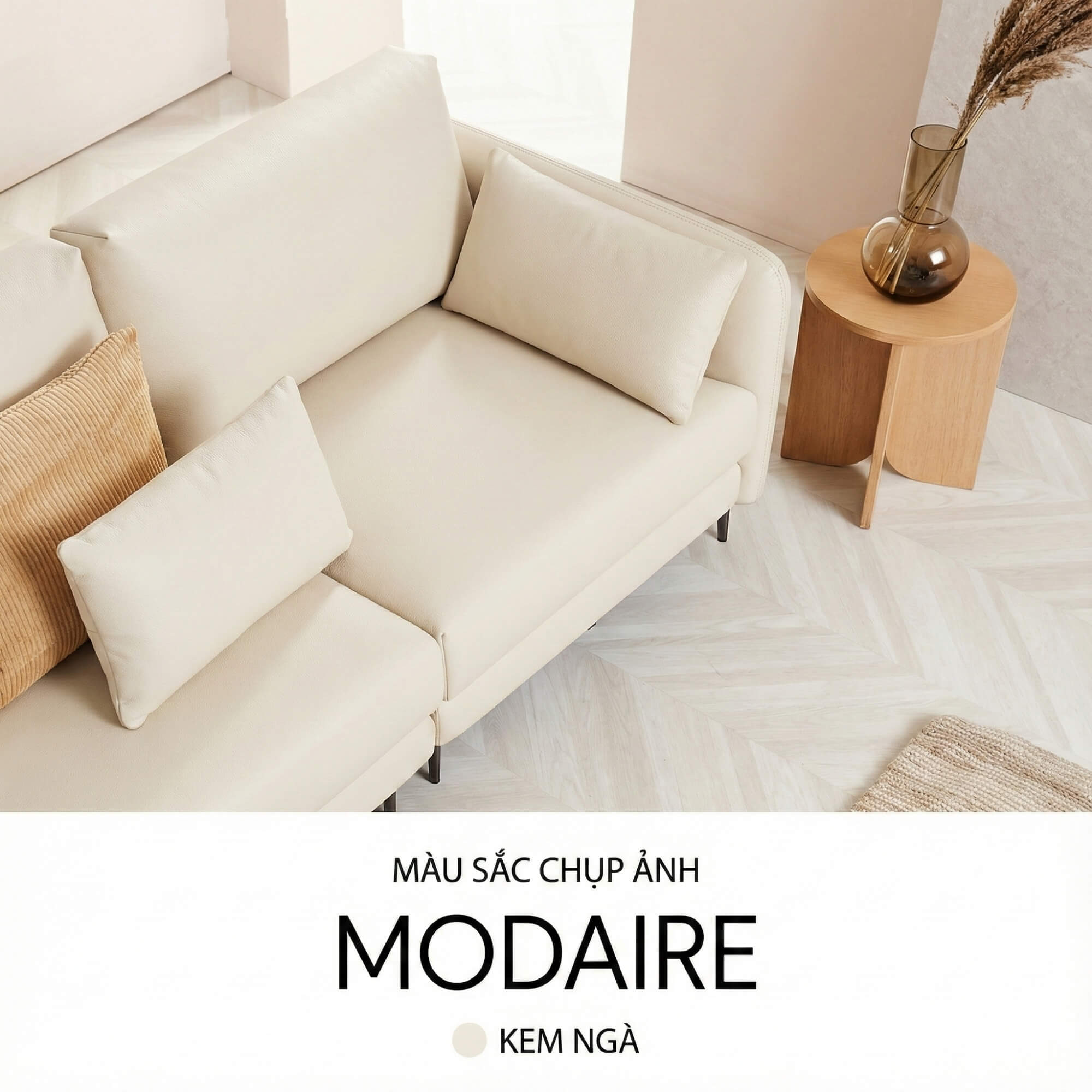 Sofa MODAIRE - Sofa Da Cao Cấp Dạng Mô-đun Linh Hoạt Hiện Đại