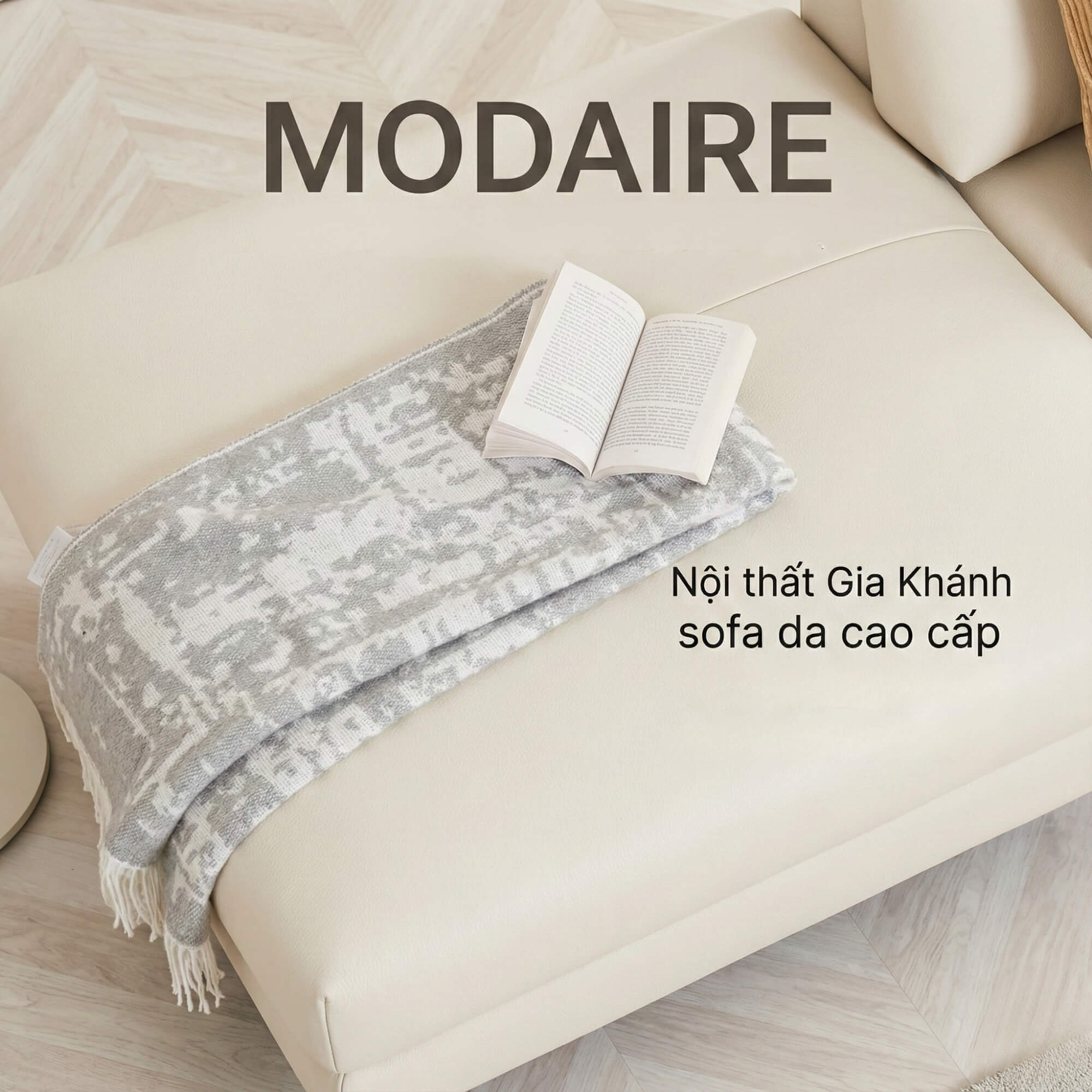 Sofa MODAIRE - Sofa Da Cao Cấp Dạng Mô-đun Linh Hoạt Hiện Đại